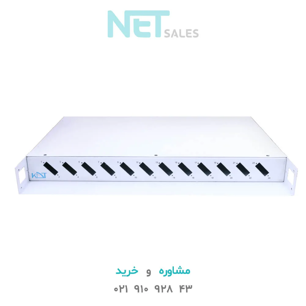پچ پنل فیبر نوری کی دی تی مدل FP-12D1UR