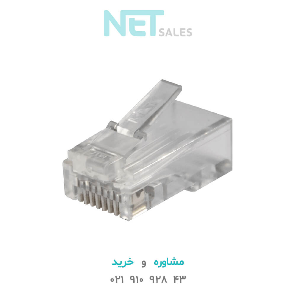سوکت شبکه 6UTP کی دی تی مدل NS-3U8P6UTP